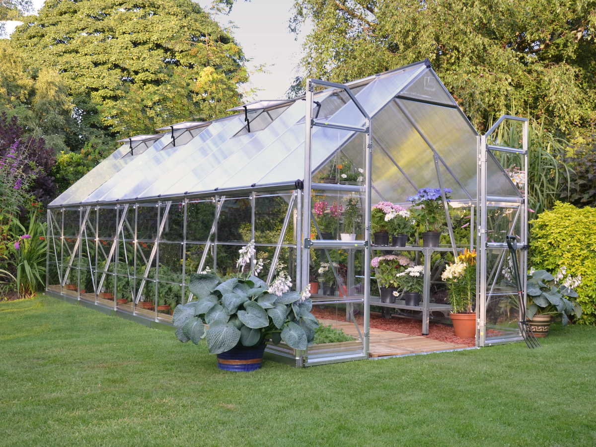 Balance Greenhouse 8' 20' - Silver