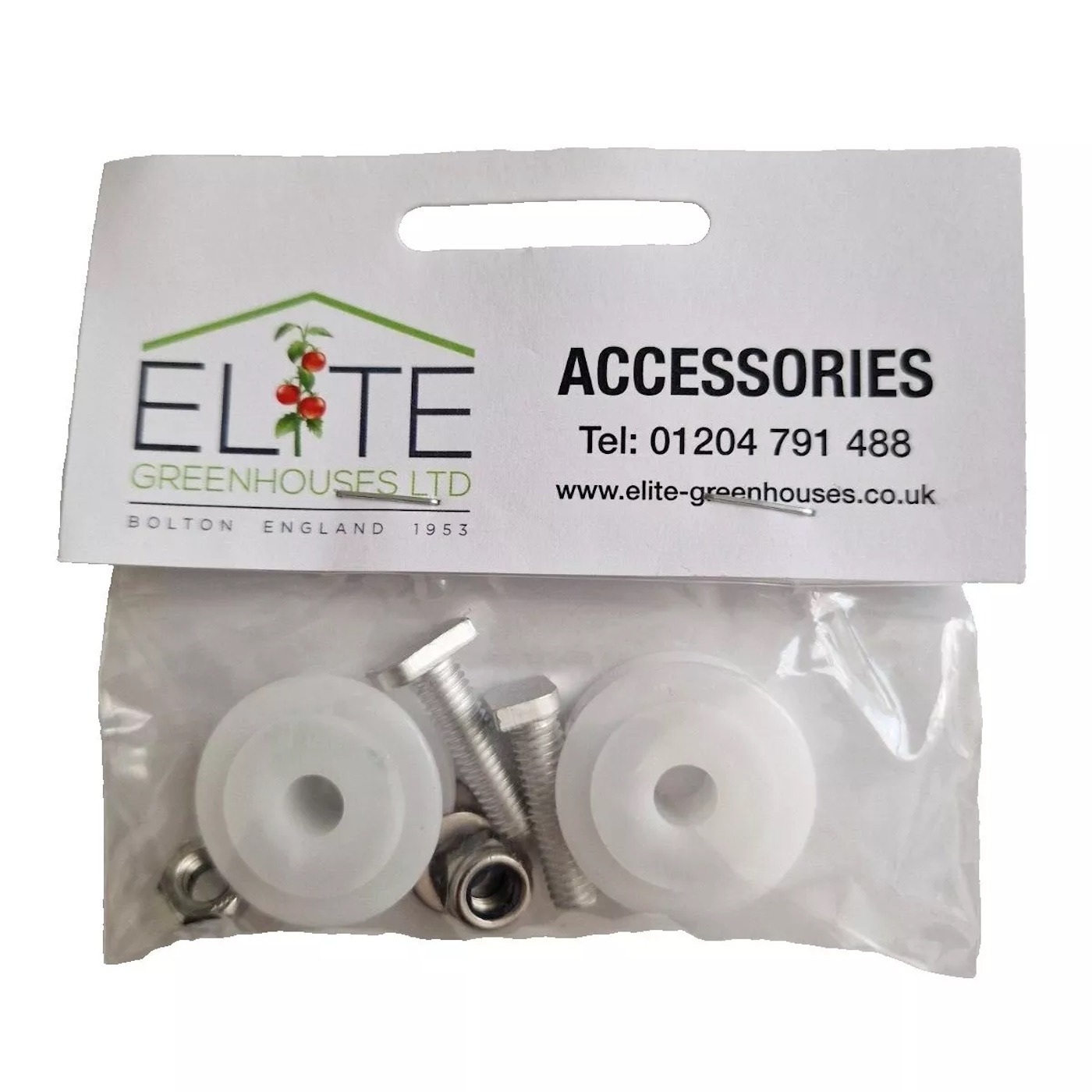 Elite Greenhouse Door Wheels (28mm)