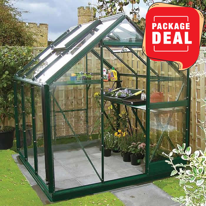 Elite Craftsman 6' 3” Wide Package Greenhouse