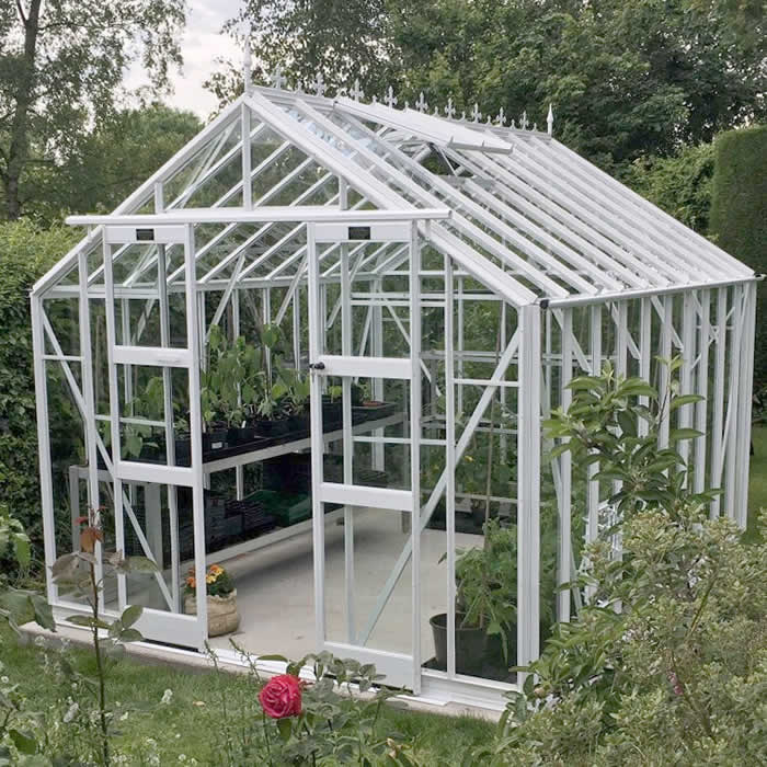 Elite Thyme 8’ 5” Wide Greenhouse with Aluminum Base
