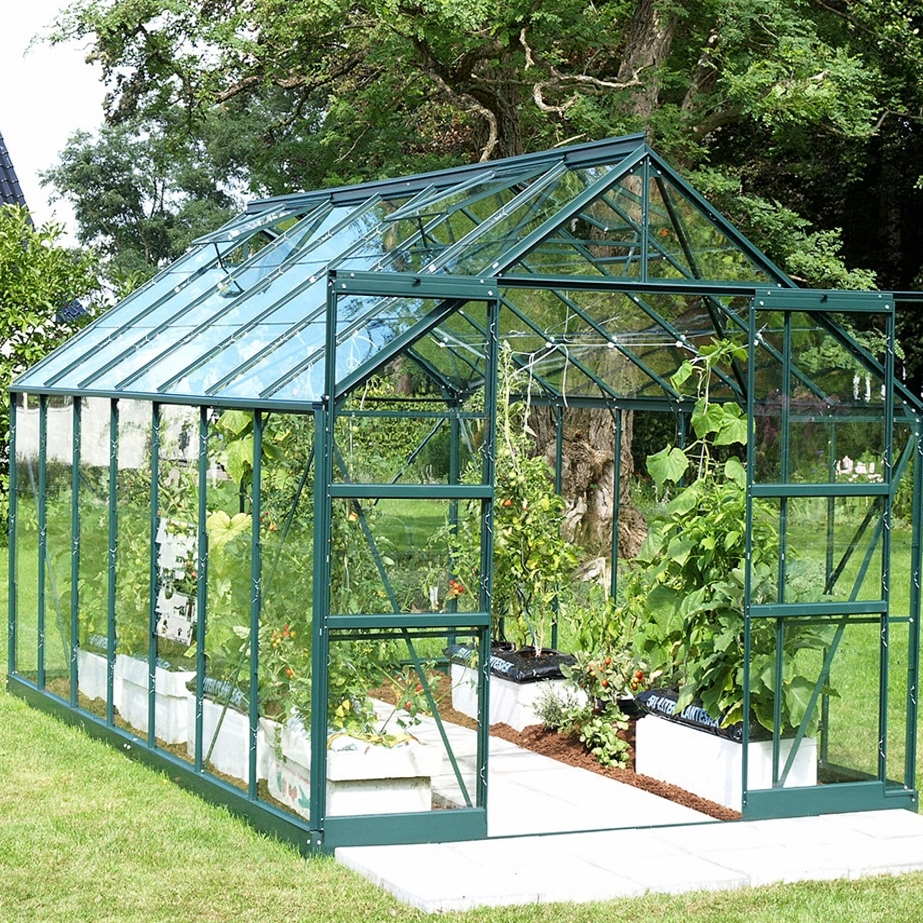 Phoenix 11500 (8 x 14) in Green with Integral Base & Toughened Glass