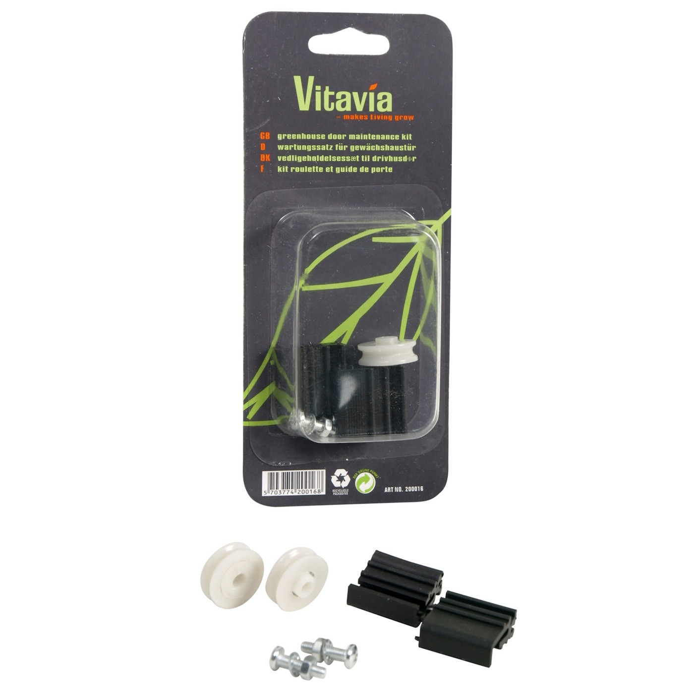 Vitavia Greenhouse Door Maintenance Kit