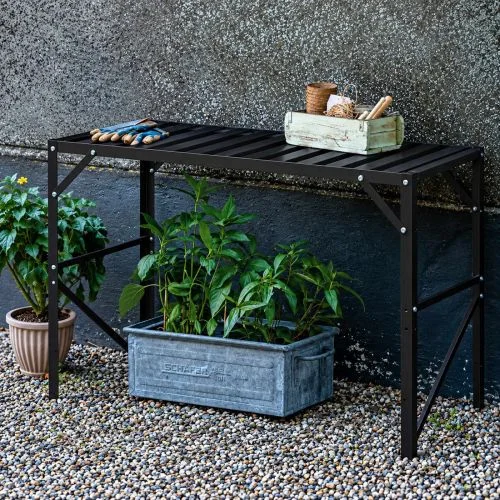 Halls 1 Tier Black Staging
